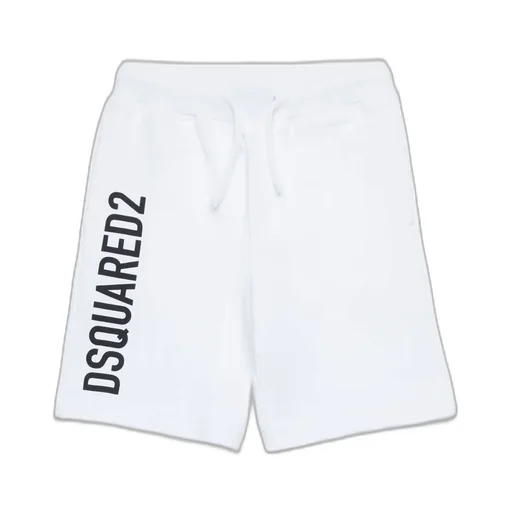 Dsquared2 Kids Logo-Printed Drawstring Shorts