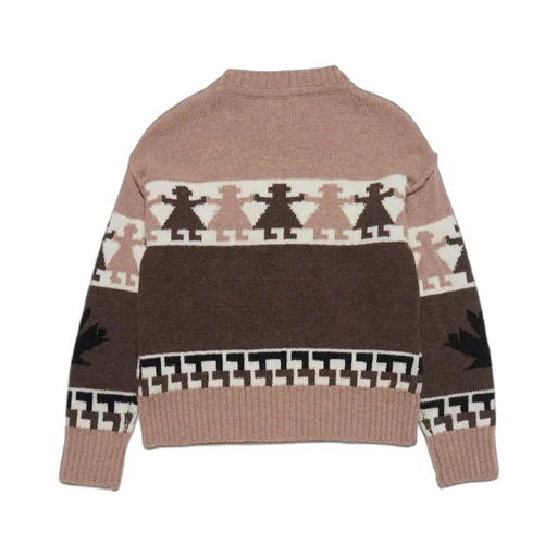 Dsquared2 Kids Maglia Crewneck Straight Hem Jumper