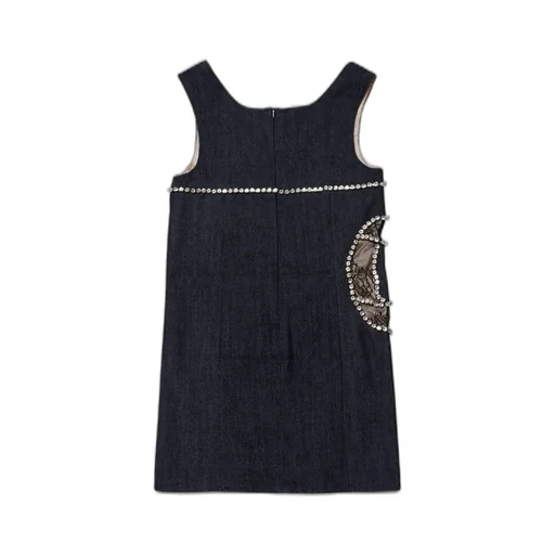 Dsquared2 Kids Bow Embellished Sleeveless Dress
