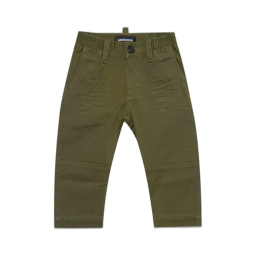 Dsquared2 Kids Mid-Rise Tapered Trousers