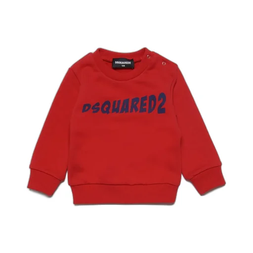 Dsquared2 Kids Logo Printed Crewneck Sweatshirt