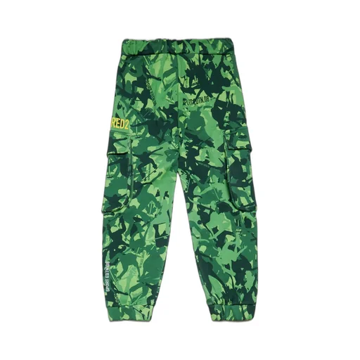 Dsquared2 Kids Camouflage Patterned Drawstring Cargo Trousers