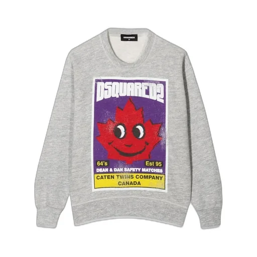 Dsquared2 Kids Graphic Printed Crewneck Sweatshirt