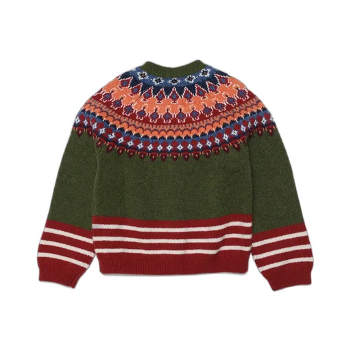 Dsquared2 Kids Horizontal Stripe Pattern Knit Cardigan