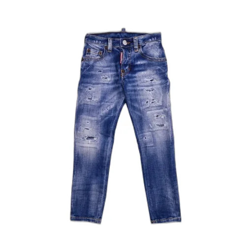 Dsquared2 Kids Distressed Skater Jeans