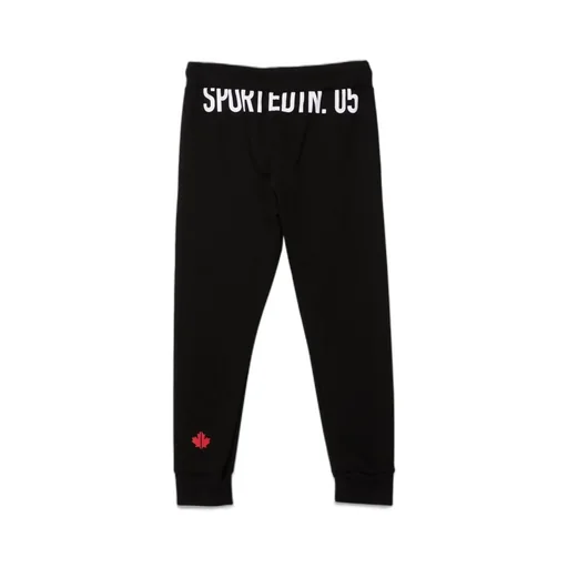Dsquared2 Kids Logo Printed Drawstring Pants