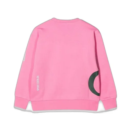 Dsquared2 Kids Allover Writing Printed Crewneck Sweatshirt