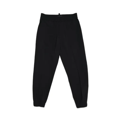 Dsquared2 Kids Logo Patch Tapered Leg Pants