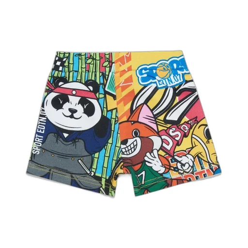 Dsquared2 Kids Graffiti Patterned Drawstring Shorts
