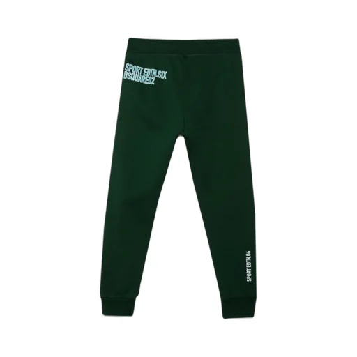 DЅQuared2 Kids Leaf Printed Drawstring Pants
