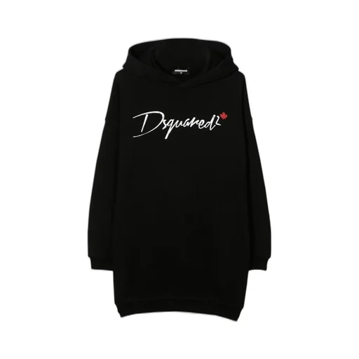 Dsquared2 Kids Hooded Sweatshirt Dress
