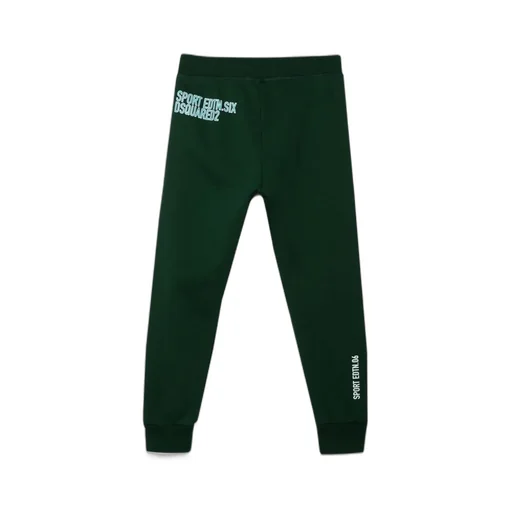 Dsquared2 Kids Leaf Printed Drawstring Pants