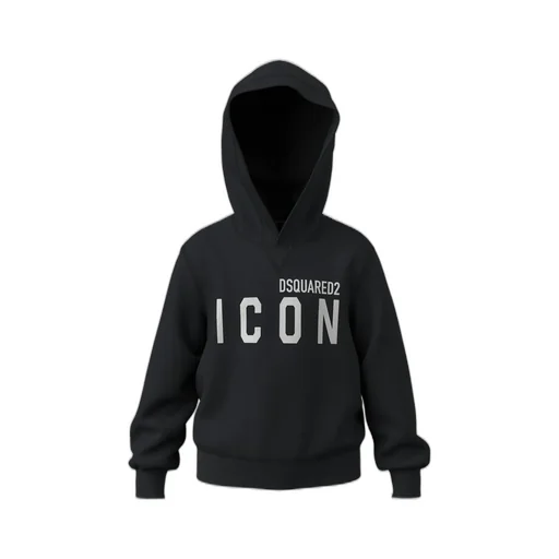 Dsquared2 Kids Logo Printed Long-Sleeved Hoodie