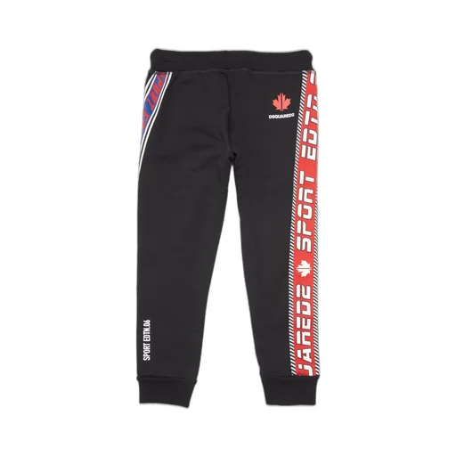 Dsquared2 Kids Logo Tape Drawstring Sweatpants