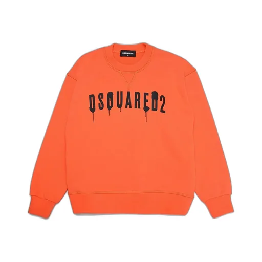 Dsquared2 Kids Logo Printed Crewneck Sweatshirt