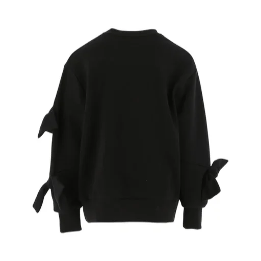 Elisabetta Franchi Kids Bow Long Sleeved Sweatshirt