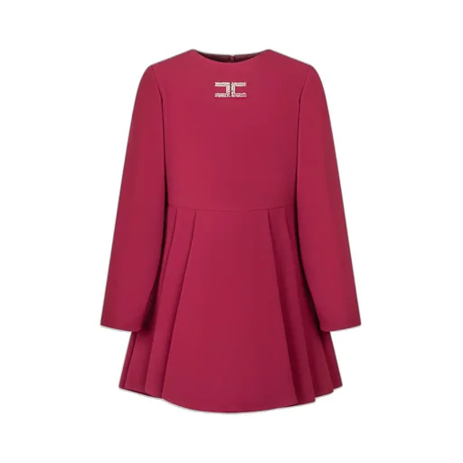 Elisabetta Franchi Kids Pleated A-Line Dress