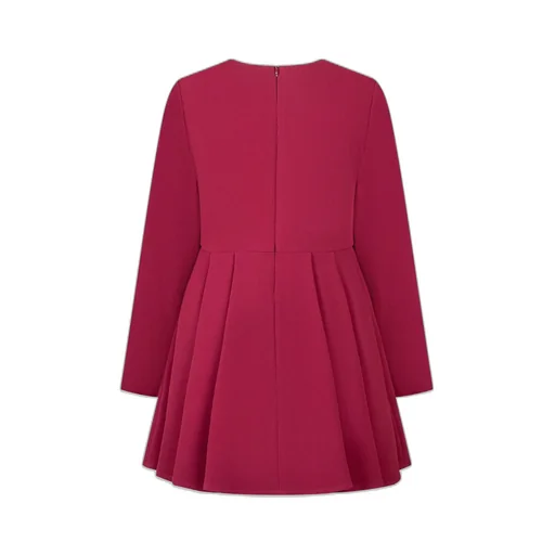 Elisabetta Franchi Kids Pleated A-Line Dress