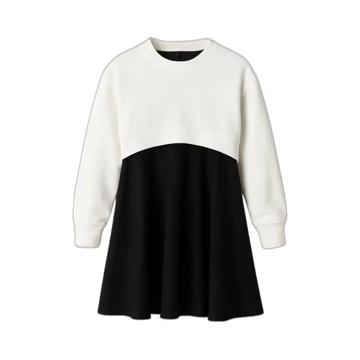 Elisabetta Franchi Kids Cropped Sweatshirt Mini Dress