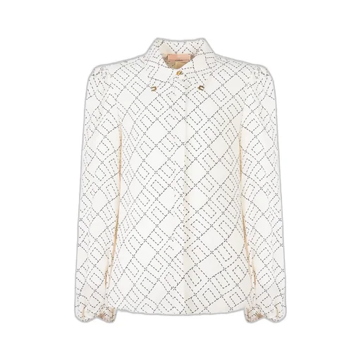 Elisabetta Franchi Kids Georgette Patterned Top