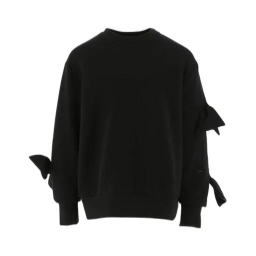 Elisabetta Franchi Kids Bow Long Sleeved Sweatshirt