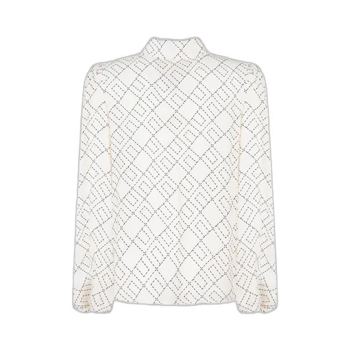 Elisabetta Franchi Kids Georgette Patterned Top