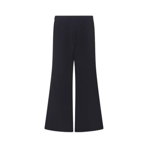 Elisabetta Franchi Kids Crepe Wide-Leg Pants