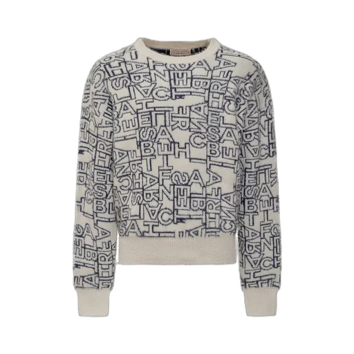 Elisabetta Franchi Kids Logo Knit Sweater