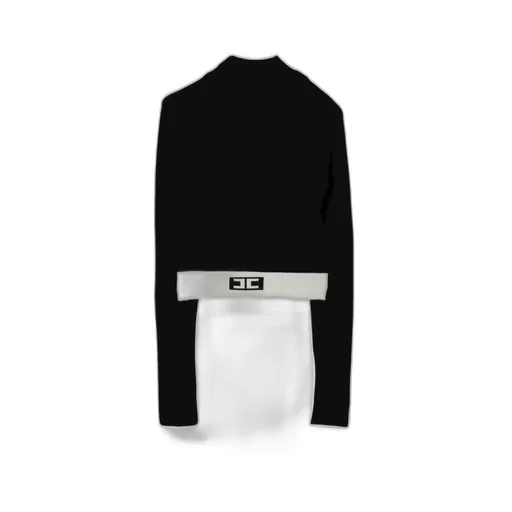 Elisabetta Franchi La Mia Bambina Embroidered-Logo Crewneck Sweatshirt