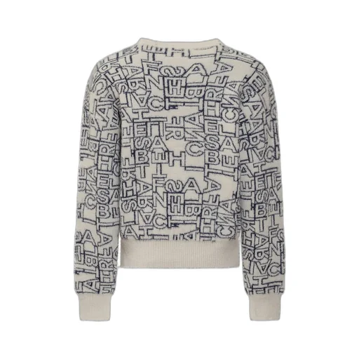 Elisabetta Franchi Kids Logo Knit Sweater