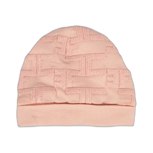 Elisabetta Franchi La Mia Bambina Logo Embroidered Beanie