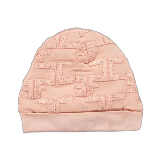 Elisabetta Franchi La Mia Bambina Logo Embroidered Beanie