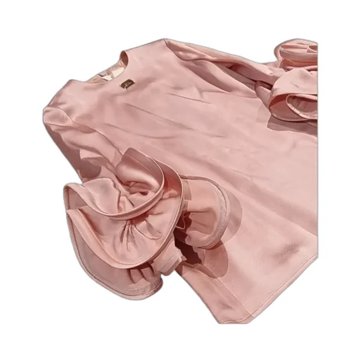Elisabetta Franchi La Mia Bambina Ruffle-Detailed Crewneck Dress