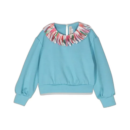 Emilio Pucci Fringed Crewneck Sweatshirt
