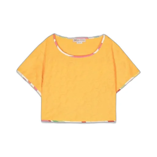 Emilio Pucci Cropped Tee