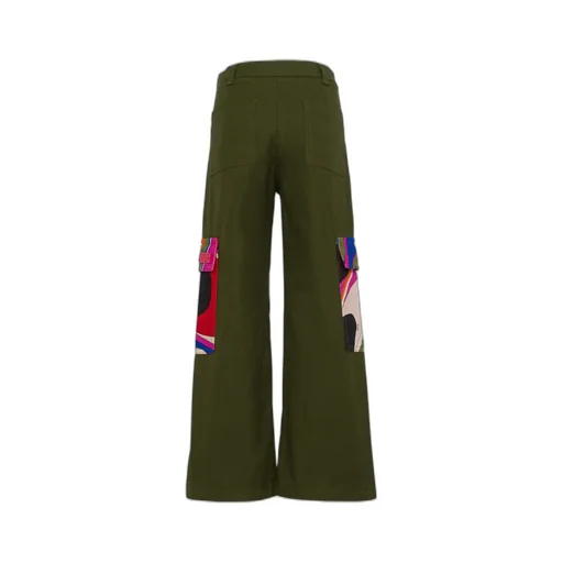 Emilio Pucci Junior Cargo Trousers