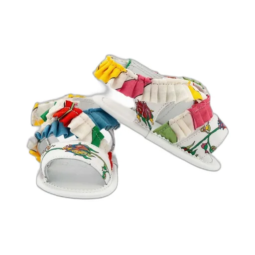 Emilio Pucci Junior Ruffled Sandals