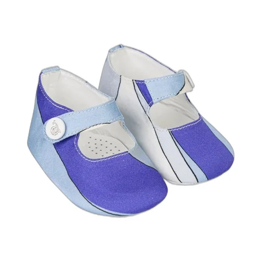 Emilio Pucci Junior Iride-Printed Round Toe Shoes