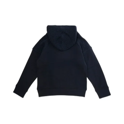 Emporio Armani Kids Logo-Embroidered Hoodie