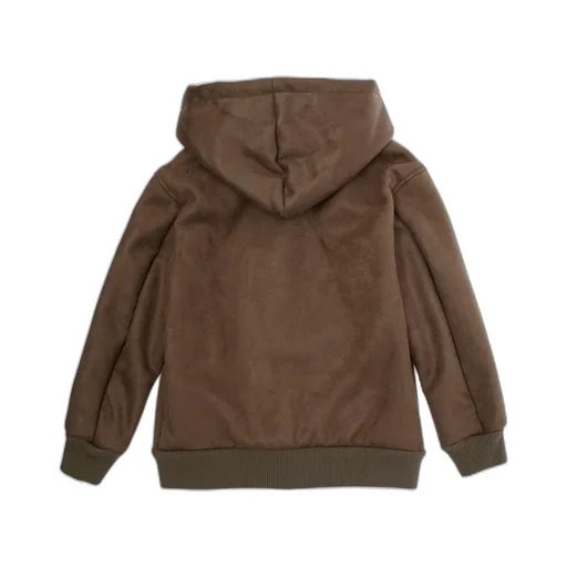 Emporio Armani Kids Long-Sleeved Zip-Up Hoodie