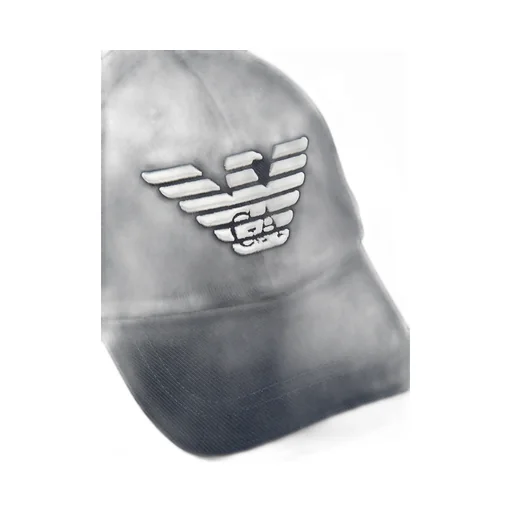 Emporio Armani Kids Logo Embroidered Twill Cap