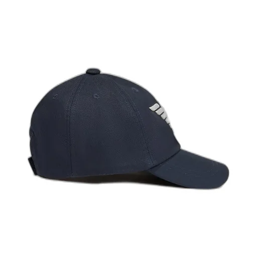 Emporio Armani Kids Logo Embroidered Twill Cap