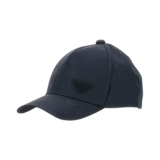 Emporio Armani Kids Logo Embroidered Baseball Cap