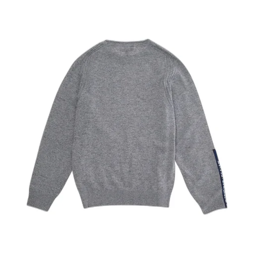 Emporio Armani Kids Logo Detailed Long Sleeved Pullover