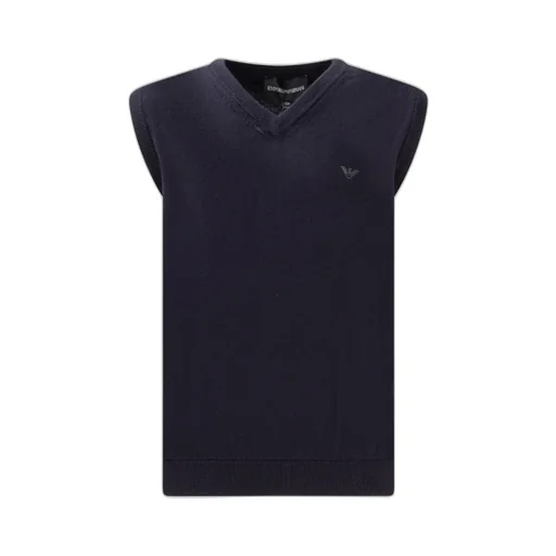 Emporio Armani Kids V-Neck Knitted Vest