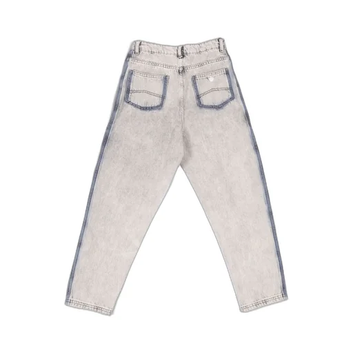 Emporio Armani Kids Side-Striped Tapered Jeans