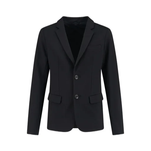 Emporio Armani Kids Single-Breasted Long-Sleeved Jacket