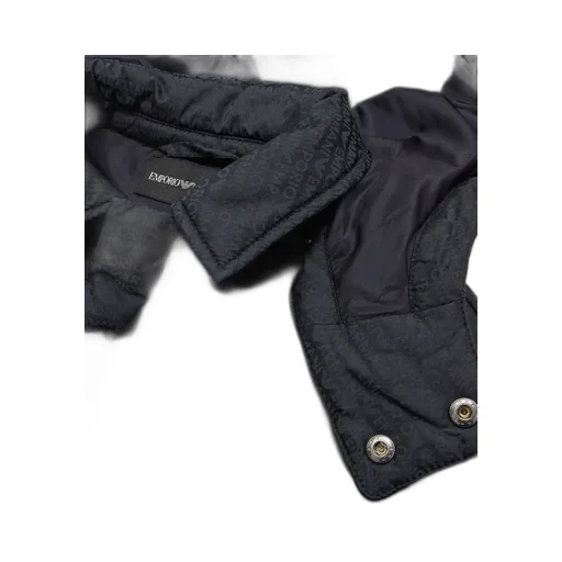 Emporio Armani Kids Logo Jacquard Padded Jacket