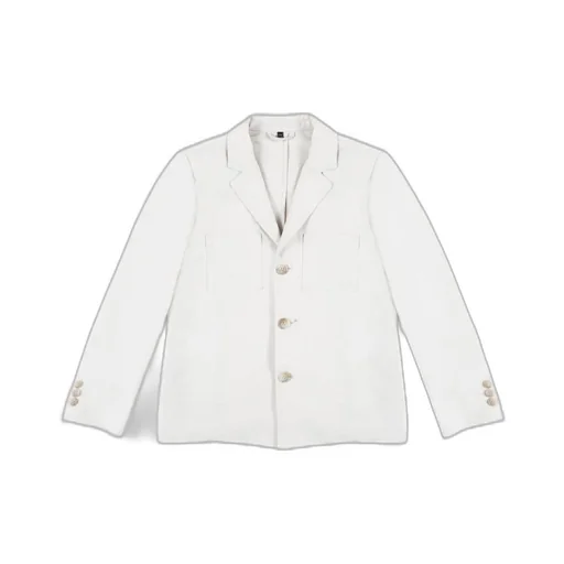 Emporio Armani Kids Button-Fastening Straight Hem Blazer