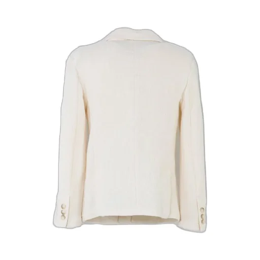Emporio Armani Kids V-Neck Buttoned Jacket